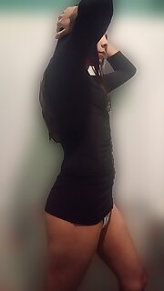 Black dress sexy 🖤